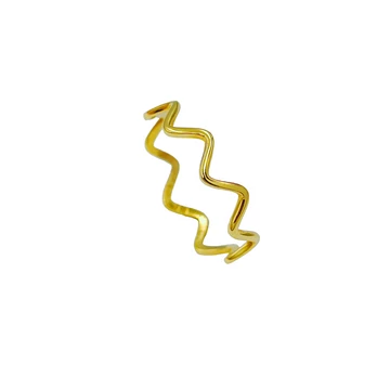 Gyűrű fantázia sárga arany