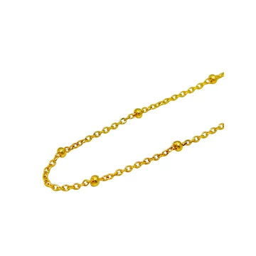 Karlánc fantázia szemes sárga arany - " Bogyós "