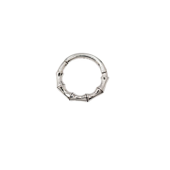 Fül piercing  - fehér arany