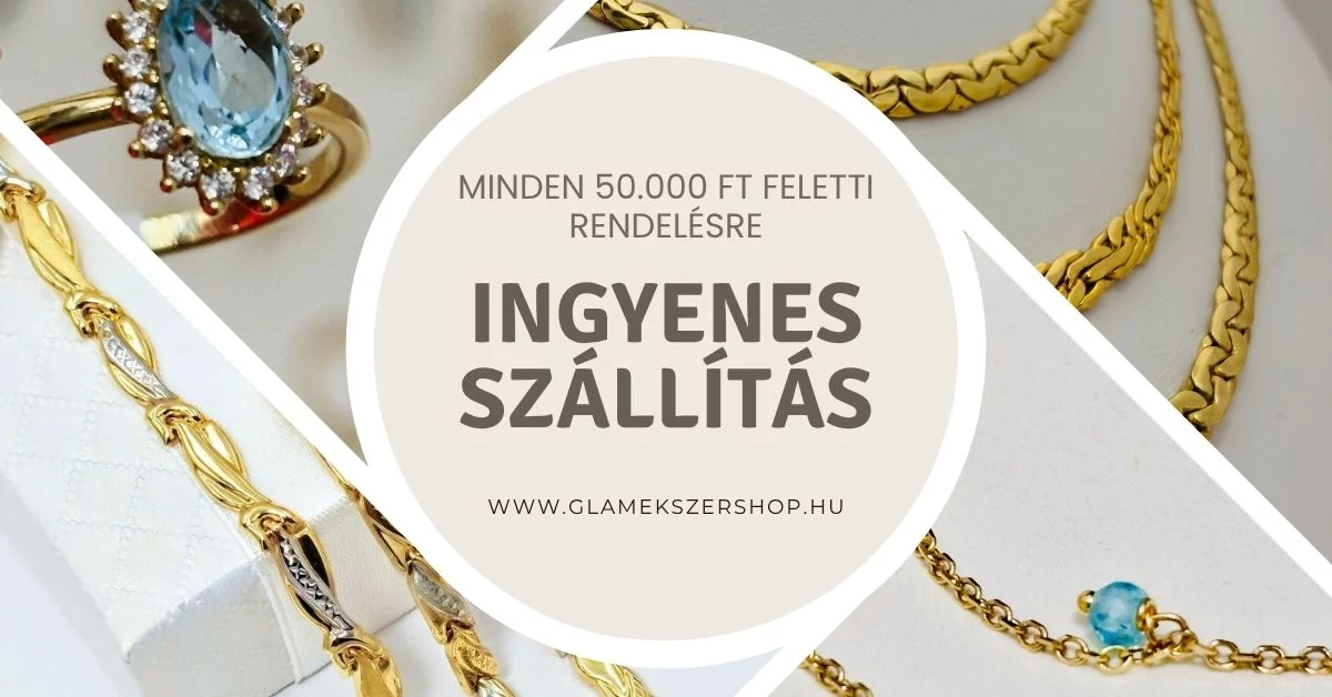 Ingyenes szállítás minden 50.000 Ft feletti rendelésre.